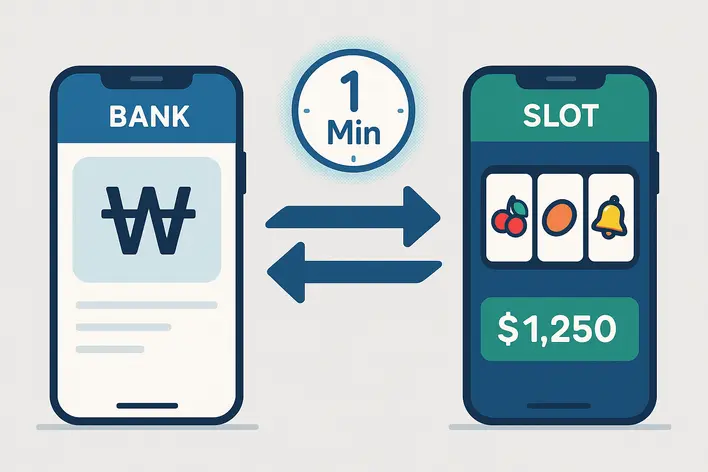 To visually illustrate the ultra-fast, 1-minute deposit and withdrawal process, which is a key selling point of the platform.