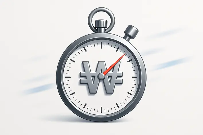 To visually represent the speed and efficiency of the 1-minute automated deposit and withdrawal system mentioned in the article.