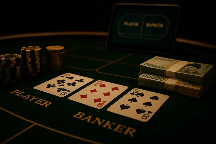online-baccarat-korean-won-table