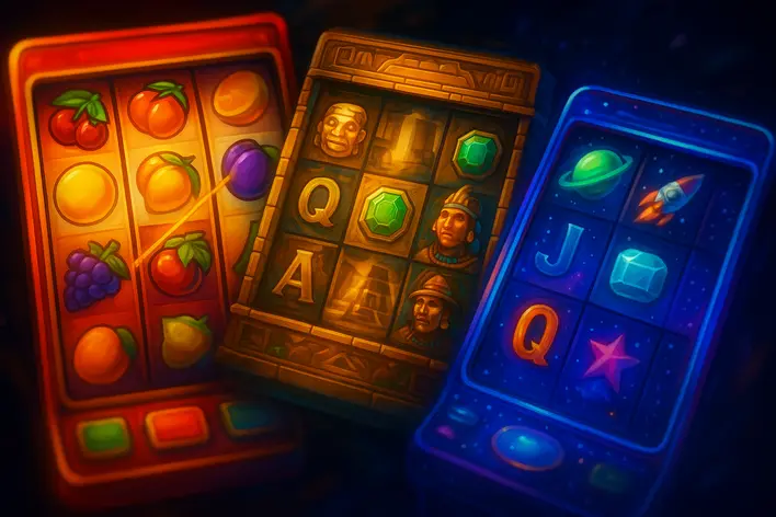 To showcase the wide variety and excitement of the slot games available on the platform, appealing to different player tastes.