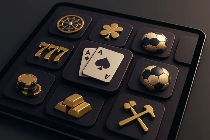 To illustrate that UFA Korea 999 is a comprehensive online casino hub, offering a variety of games beyond just baccarat.