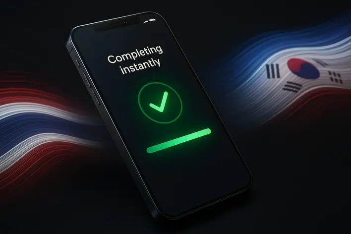 To illustrate the key benefits of the UFA Korea 999 platform: speed, security, and dedicated service for Thai players in Korea.