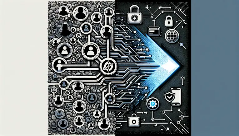 To visually contrast the outdated, slow agent-based deposit system with the modern, secure, and fast automated system discussed in the article.