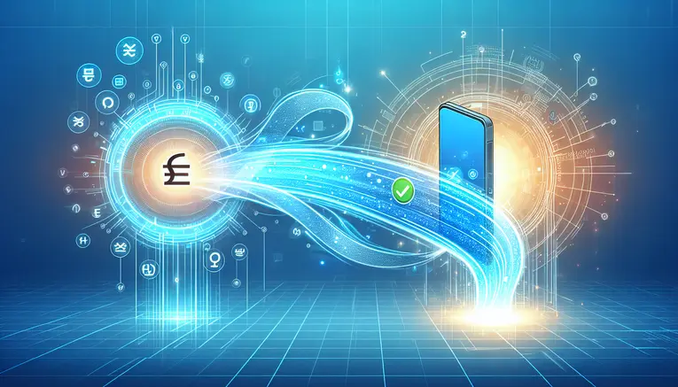 To visually represent the speed, security, and convenience of the automated deposit system discussed in the article.