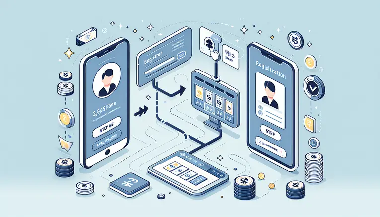 To visually explain the simple 3-step process for depositing Korean Won to play baccarat, as detailed in the article.