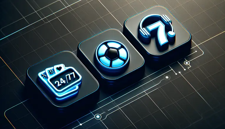 To visually represent the 5 key features of a trustworthy gambling site, specifically focusing on financial convenience (KRW), game variety, and support.