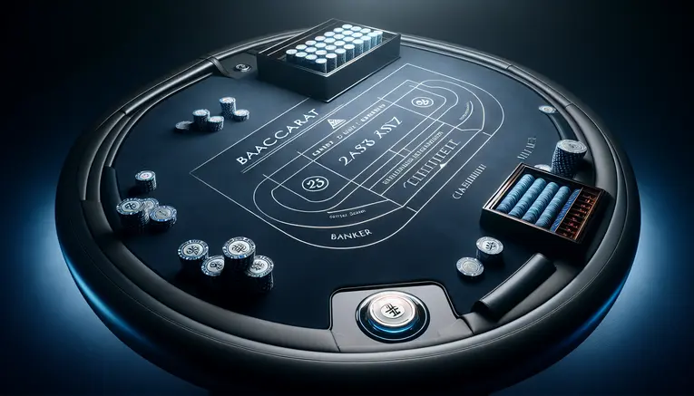 To visualize the strategic advice of betting on the 'Banker' side in baccarat for better long-term results, in the context of 'บาคาร่าเกาหลี' (Korean Baccarat).