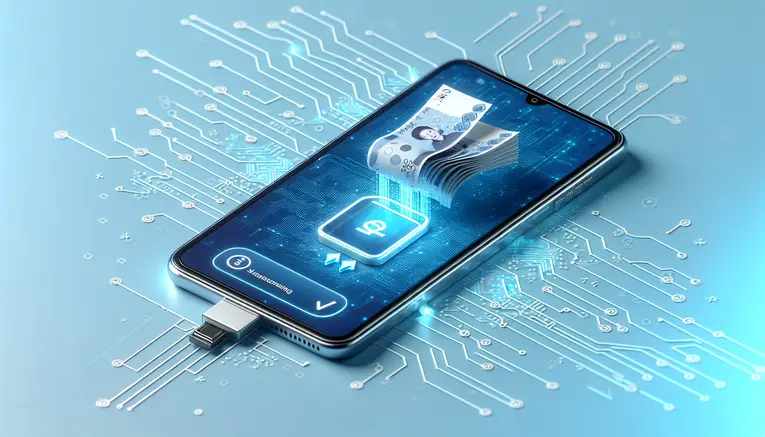 To visually illustrate the ease and security of financial transactions using Korean Won (KRW) on the online platforms mentioned in the article.