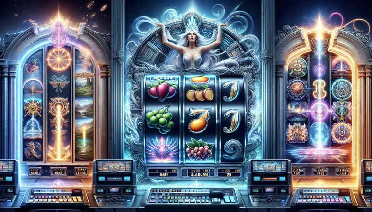 To visually represent the variety of slot games available, from classic to modern video slots, as discussed in the article.