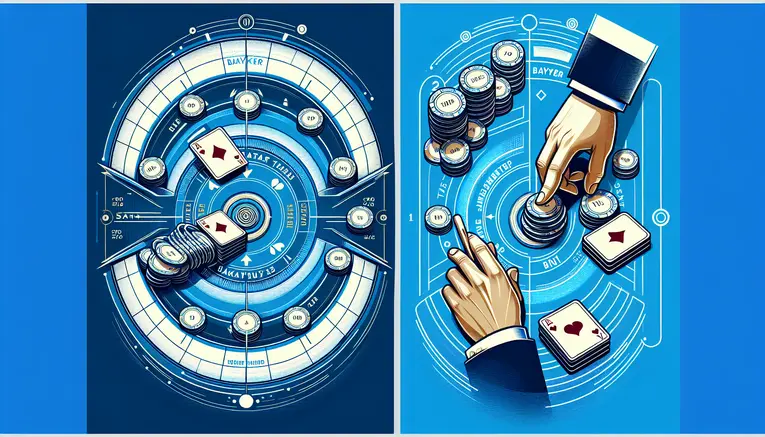 To illustrate the step-by-step process of a Baccarat game, from placing a bet to the dealing of cards, making it easy for beginners to follow.