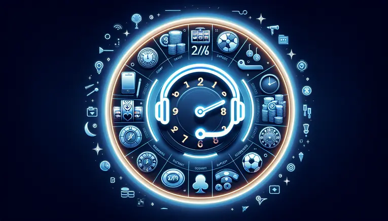 To illustrate the comprehensive and reliable services offered, including a variety of games and 24/7 customer support, building trust with the user.