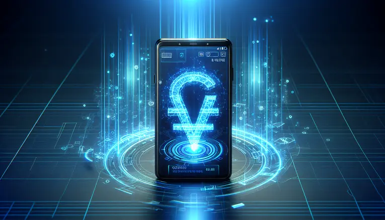 To visually represent the convenience of using Korean Won (KRW) for fast and easy mobile transactions, a key benefit mentioned in the article.