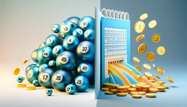 To illustrate the two main types of Korean lottery discussed: the single large jackpot 'Lotto 6/45' and the long-term monthly payout 'Pension Lottery 720+'.