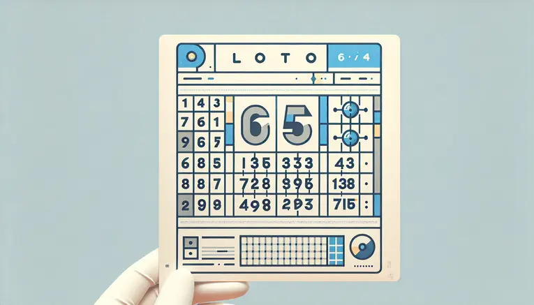To visually explain the core step of playing the Lotto 6/45: selecting the numbers on a digital platform.