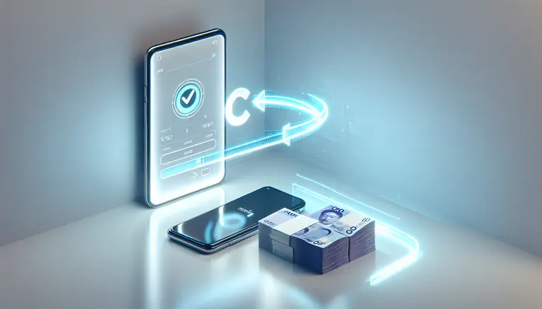 To visually represent the convenience and security of financial transactions using Korean Won, a key feature highlighted in the article.