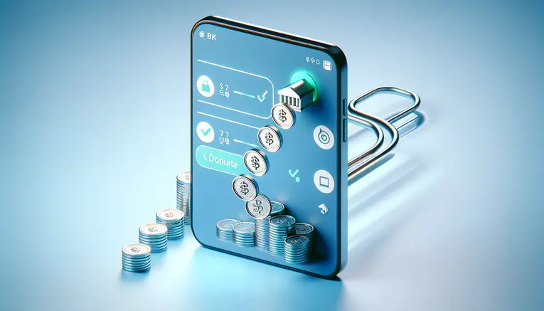 To visually represent the fast, secure, and automated deposit/withdrawal system using Korean Won (KRW) via mobile.