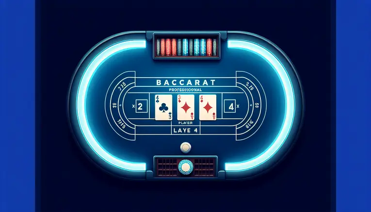 To visually explain the fundamental concept of Baccarat: the Player hand versus the Banker hand and the basic card layout.