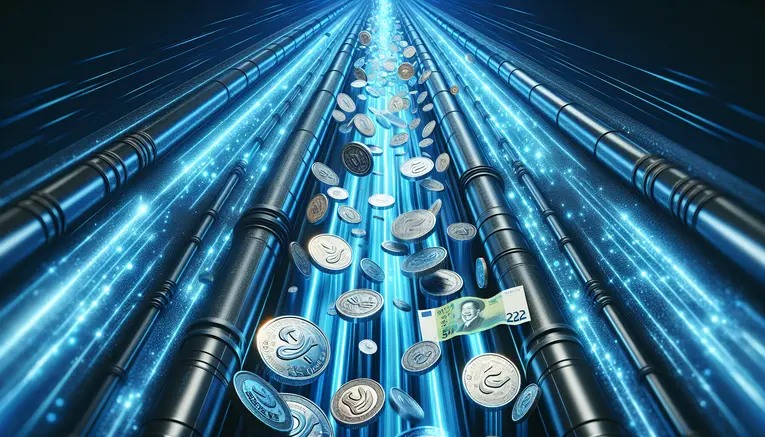 To illustrate the fast, modern, and automated system for depositing and withdrawing Korean Won.