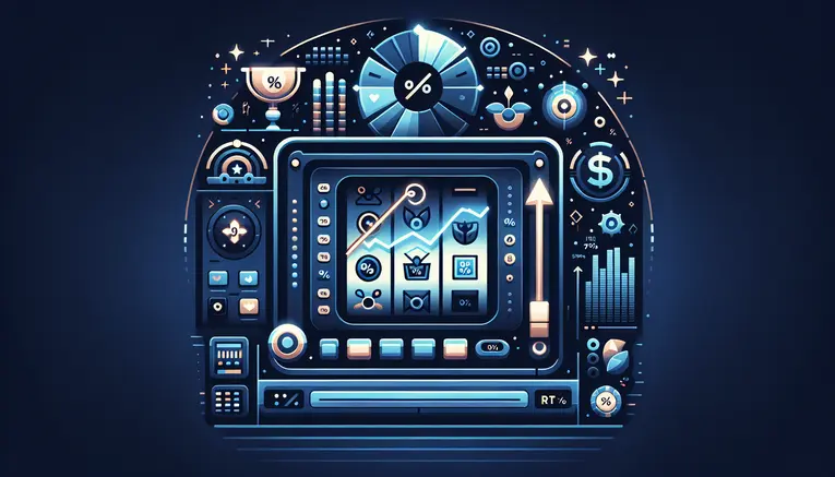 To visually represent the key reasons for PG SLOT's popularity, specifically focusing on high-quality graphics, high RTP, and exciting features.