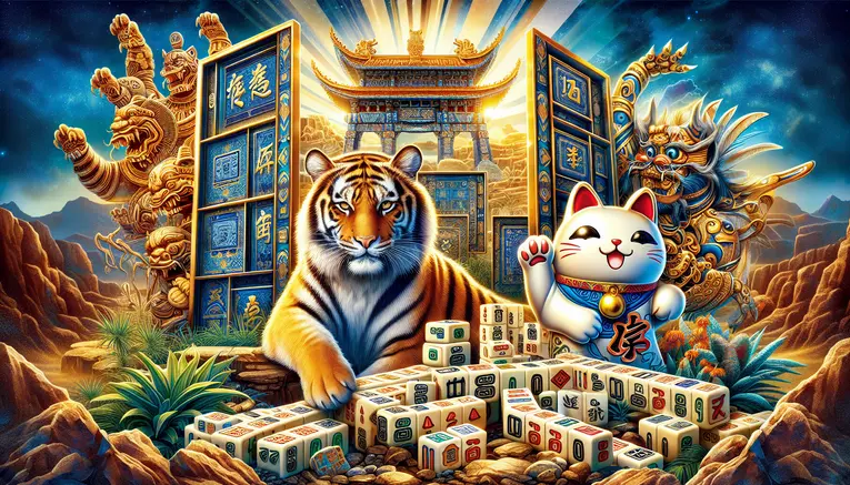 To showcase the variety of popular PG SLOT game themes mentioned in the article, such as Fortune Tiger, Mahjong Ways, and Lucky Neko.